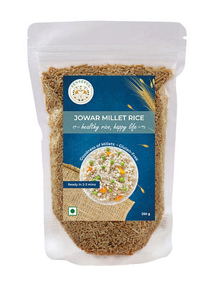 Jowar Ready to cook Gluten free Millet Rice - (250 gms)