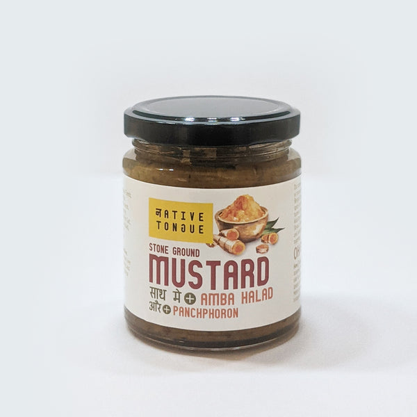 Mustard with Amba Halad and Panchphoron Spices