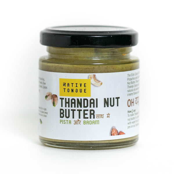 Thandai Nut Butter with Almonds, Cashews and Pista
