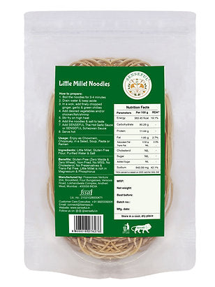 SENSEFUL Gluten-Free Little Millet Millet Noodles (200 gms)