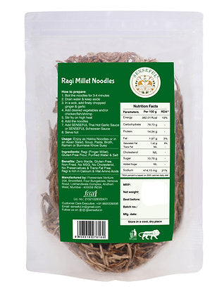 SENSEFUL Gluten-Free Ragi Millets Noodles (200 gms)