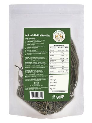 SENSEFUL Spinach Hakka Noodles (200 gms)