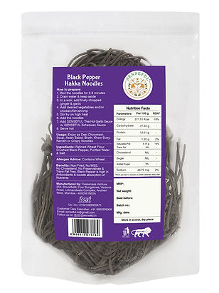 SENSEFUL Black Pepper Hakka Noodles (200 gms)