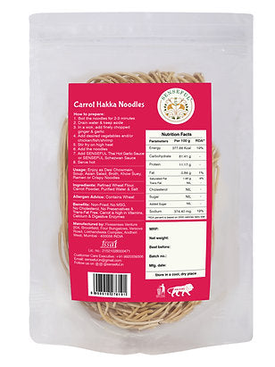 SENSEFUL Carrot Hakka Noodles (200 gms)