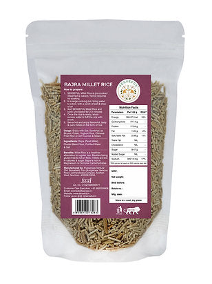 Bajra Ready to cook Gluten free Millet Rice - (250 gms)