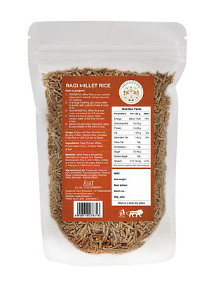 Ragi Ready to cook Gluten free Millet Rice - (250 gms)