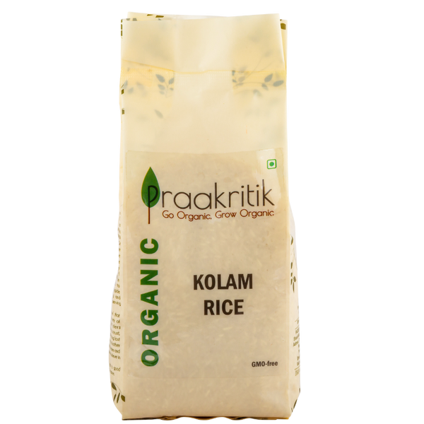 Praakritik Organic Kolam Rice 500 gms