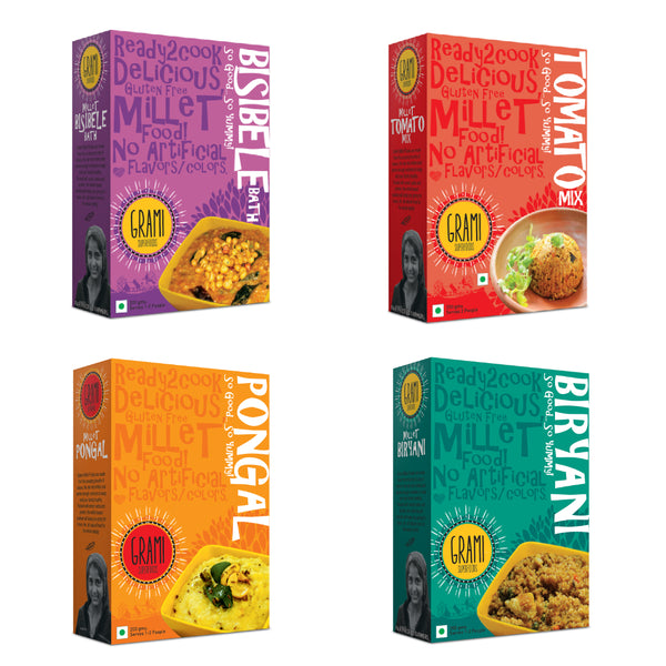Ready to Cook Meal Combo (Pack of 4)