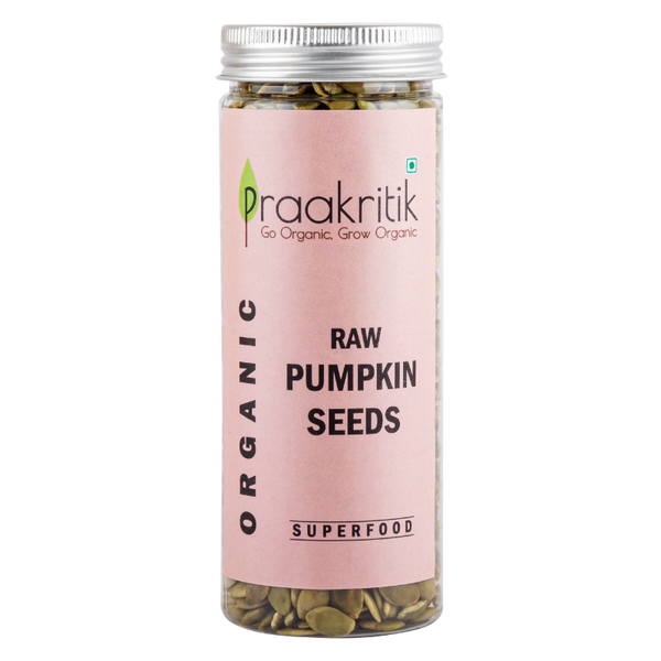 Praakritik Organic Raw Pumpkin Seeds 200 gms