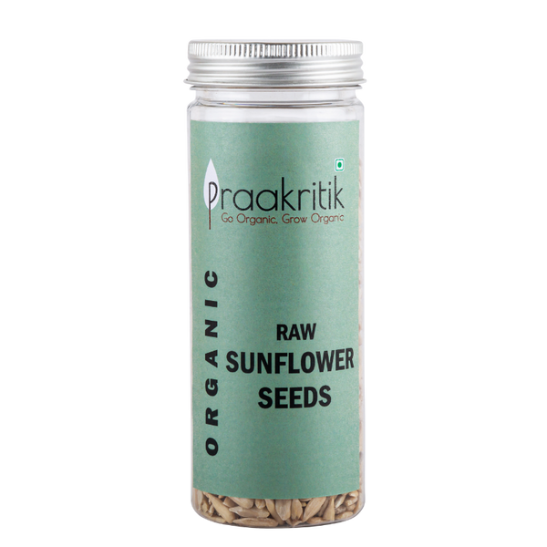 Praakritik Organic Raw Sunflower Seeds 150 gms