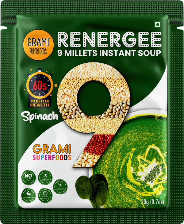 Instant 9 Millet Spinach -240G X 1 pack
