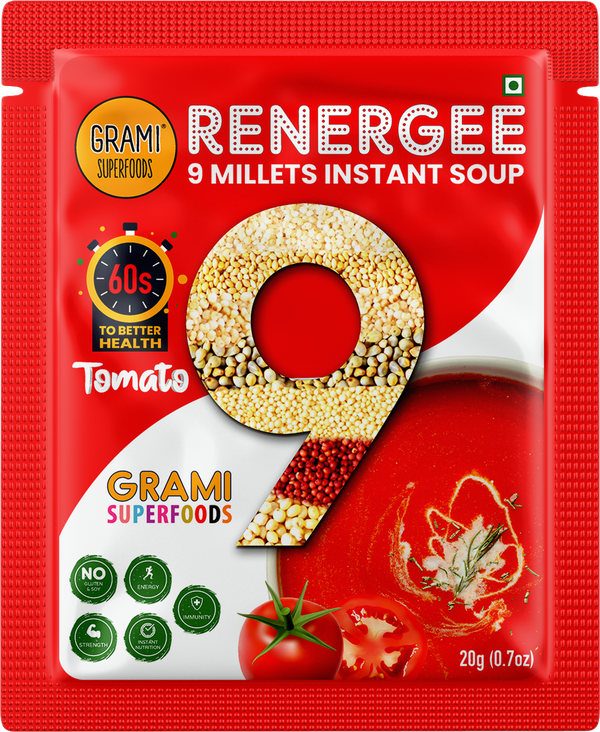 Instant 9 millet Tomato soup -240G X 1 pack